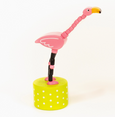 Flamingo Push Puppet