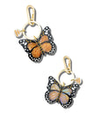 Monarch Butterfly Bag Charm