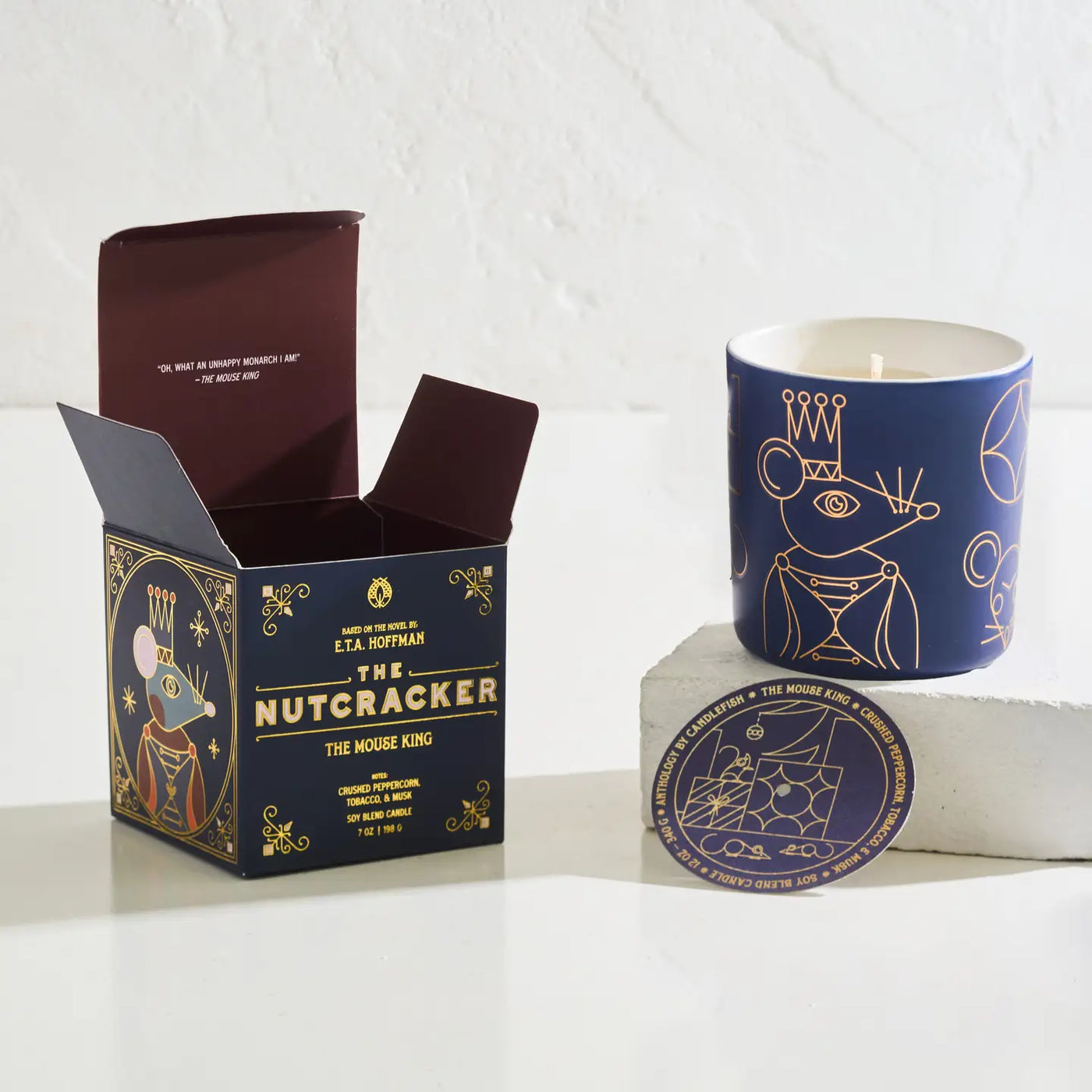 Nutcracker Prince Candle