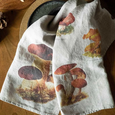 Nature-Inspired Linen Kitchen Towel Set