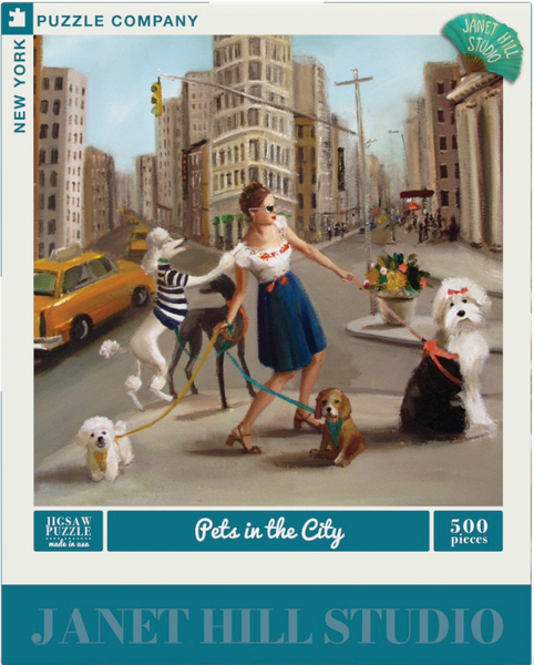 Pets in the City Puzzle