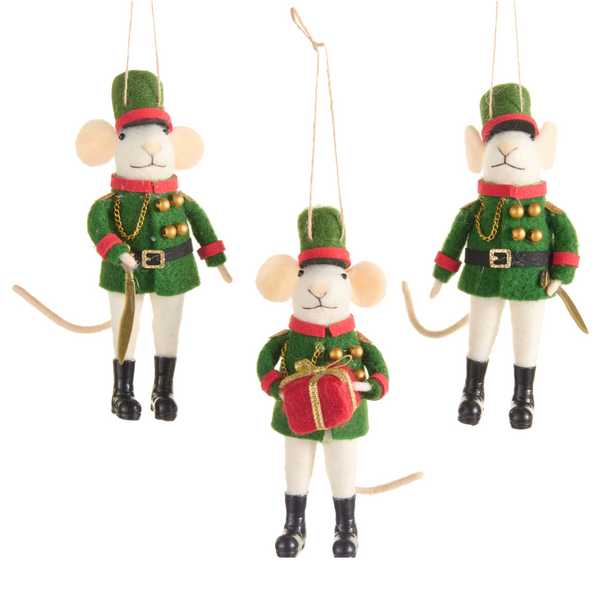 Nutcracker Mouse Ornament