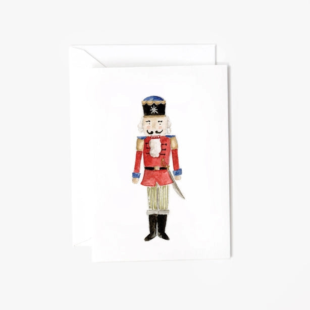 Nutcracker Mini Watercolor Notecard
