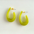 Julie Resin Hoops