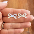Acrylic Bowie Studs