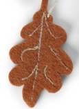Felt Oak Leaf Ornament