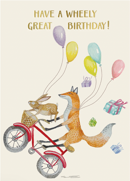 Wheely Great Birthday Card