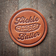 Pressed Leather Coaster
