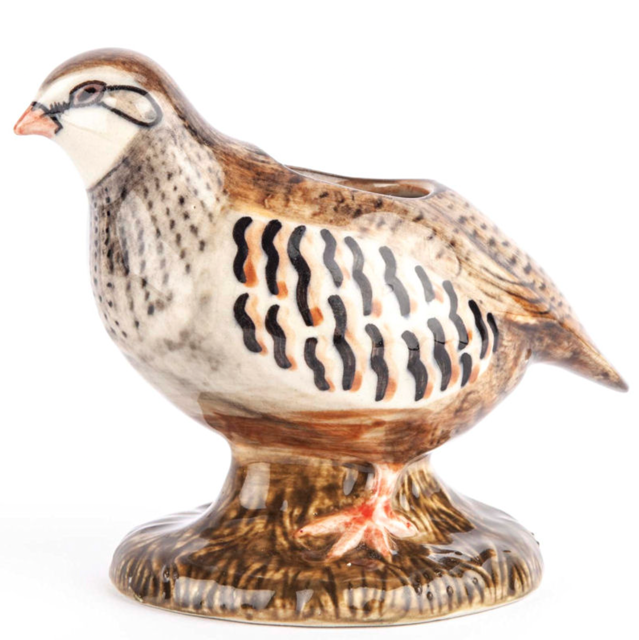 Partridge Bud Vase