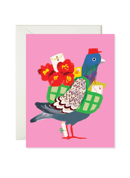 Pigeon Post Card