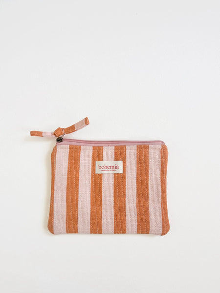 Jaipur Stripe Medium Pouch