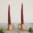 Carrot Taper Candle Set