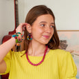 Kantha Couplet Necklace