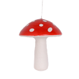Spun Cotton Mushroom Ornament