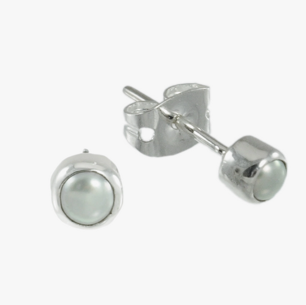 Petite Pearl Stud Earrings