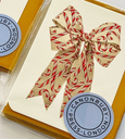 Candy Cane Bow Mini Card