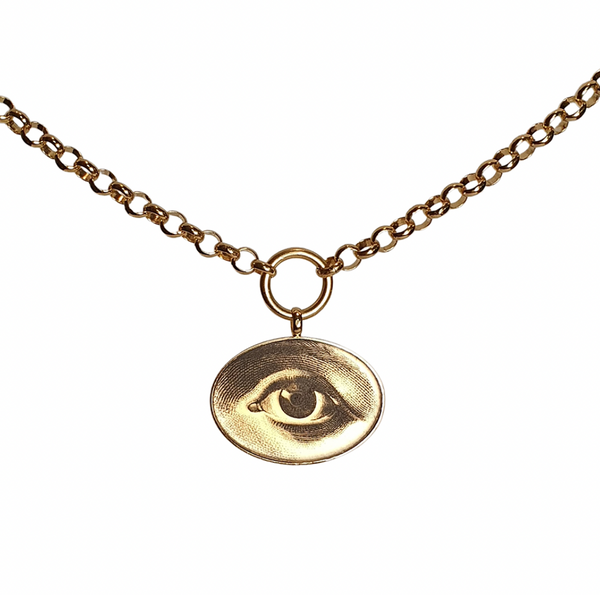 Lover's Eye Statement Necklace