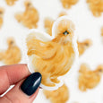 Silky Chicken Sticker
