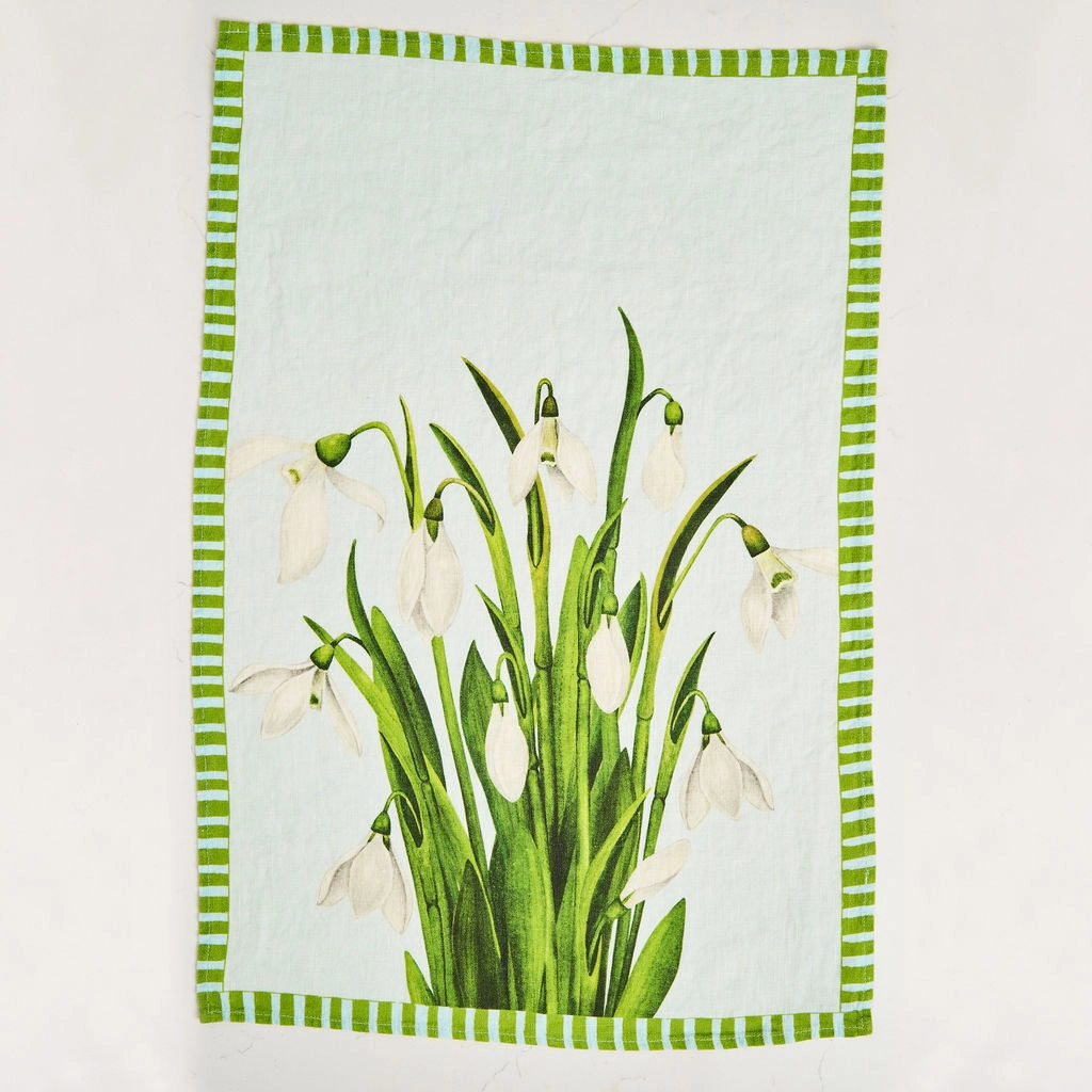 Snowbell Tea Towel