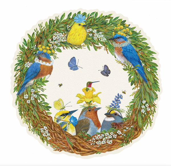 Songbird Wreath Placemats