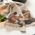 Nature-Inspired Linen Kitchen Towel Set