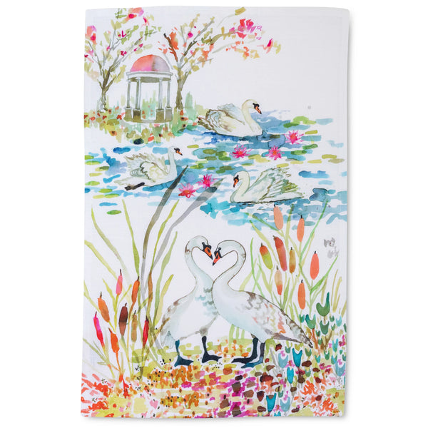 Swan Tea Towel