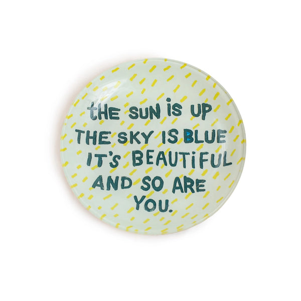 Decoupage Plate