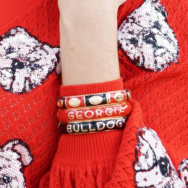UGA Enamel Bangle