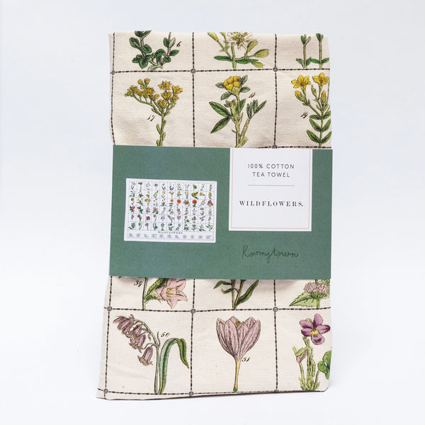 Wildflowers Tea Towel