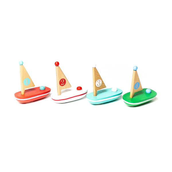 Little Wooden Sailboat