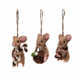 Felt Mouse with Sweet Ornament