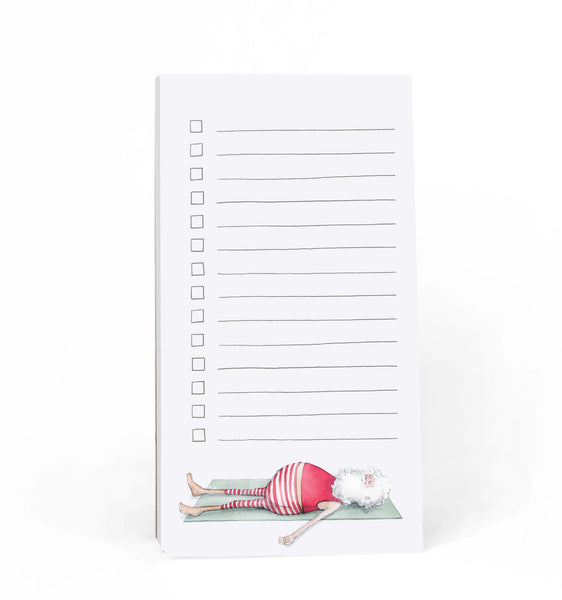 Yoga Santa Notepad