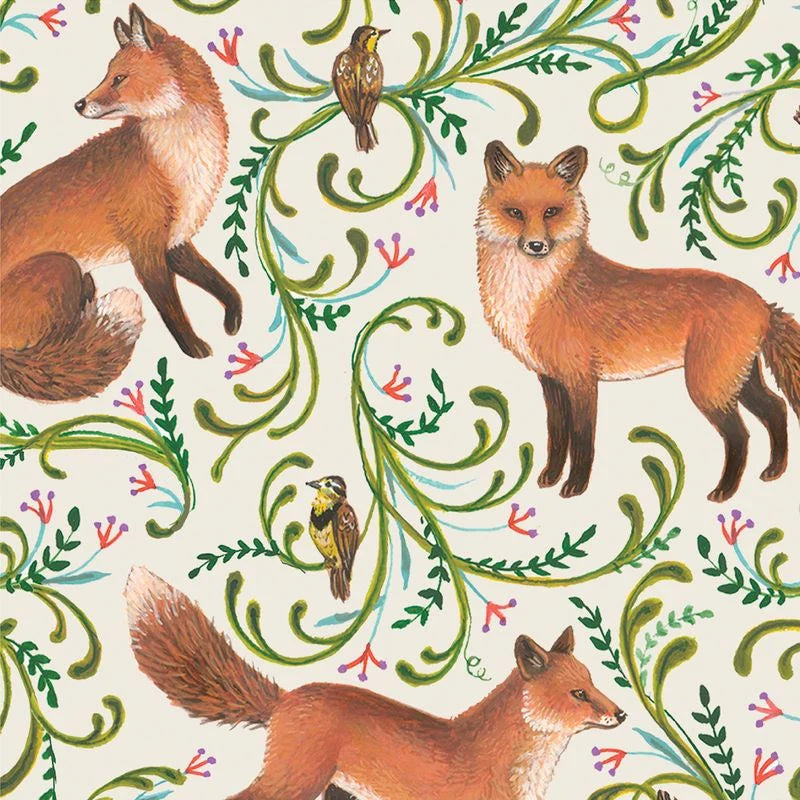 Fanciful Fox Napkins