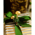 Mushroom Glass Clip Ornament Set