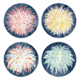 Fireworks! Coasters