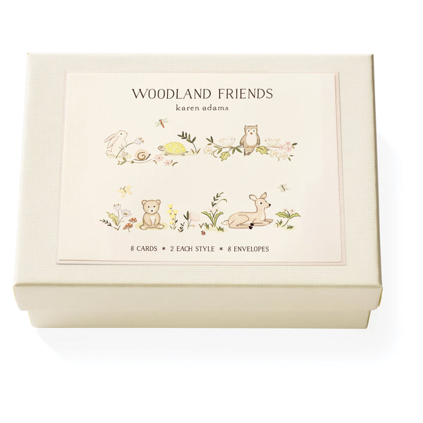 Woodland Friends Note Card Boxed Set