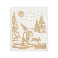 Winterland Gnome Swedish Dishcloth