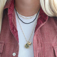 Petite Gemstone Beaded Necklace