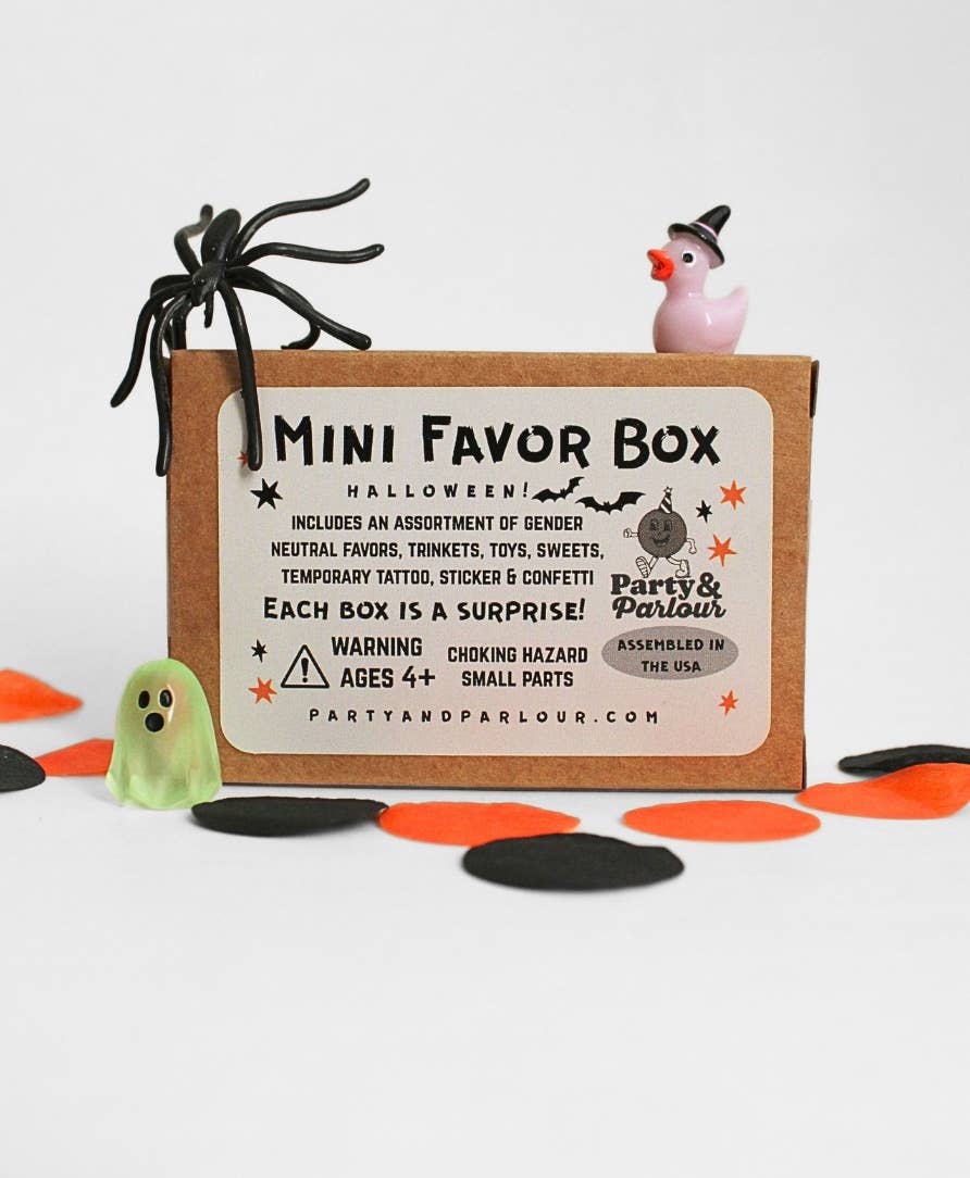 Mini Halloween Favor Box