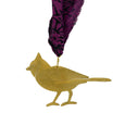 Brass Cardinal Ornament