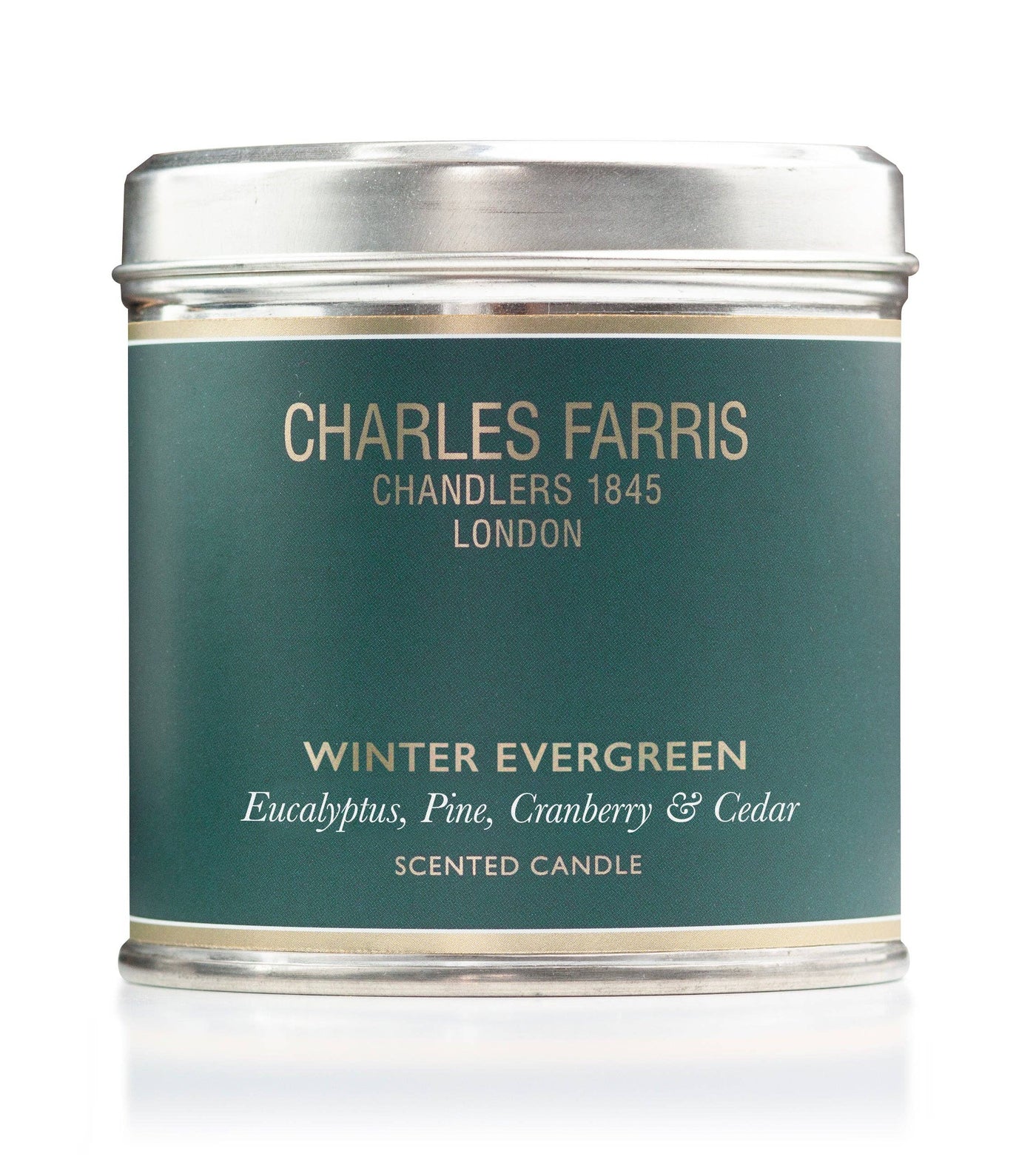 Winter Evergreen Candle