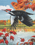 Pileated Woodpecker Mini Puzzle
