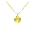 Ray of Sunshine Heart Necklace