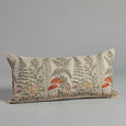 Mushrooms and Ferns Lumbar Pillow