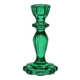 Colored Glass Candleholder