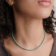 Petite Gemstone Beaded Necklace