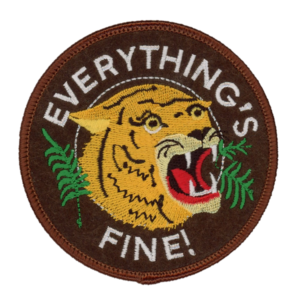 Everything's Fine! Iron-On Patch