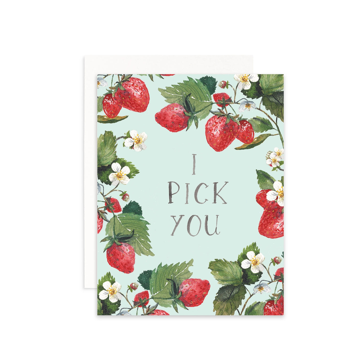 I Pick You Card