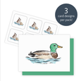 Duck, Duck ... Duck! Mini Note Cards