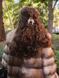 Vintage Crane Hair Clip